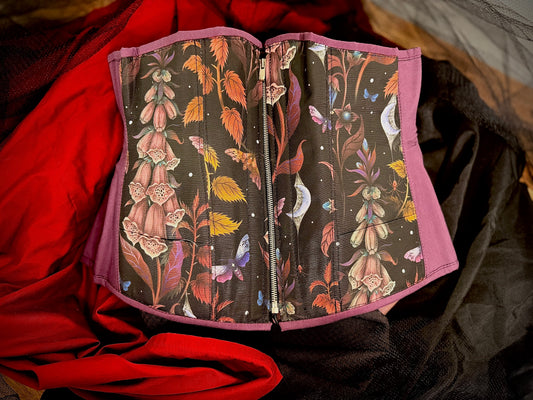 Witch Garden Underbust with Purple Sides