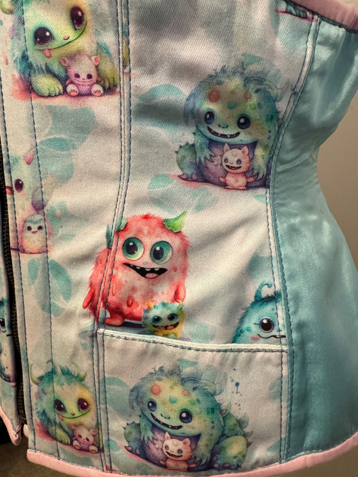 Li'l Monsters Fabric Underbust