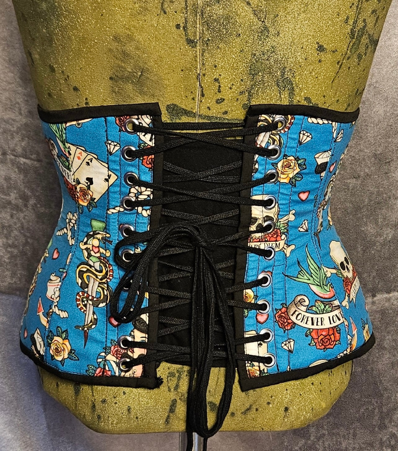 Vintage Tattoo Underbust